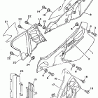 YZ 250 Боковая панель