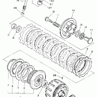 XJ 600S Сцепление