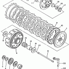 YZ 250 Сцепление