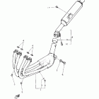 FZR600R Выхлопная система