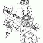 YZ 250 Головка цилиндра