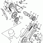 Virago 750 Цепь механизма газораспределения