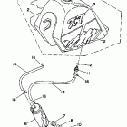 XT 350 Топливный бак (только шт.Калифорния)