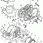 Virago 750 Крышка картера двигателя
