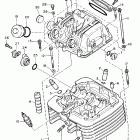 XT 600E Головка цилиндра