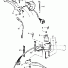 XT 600E Рулевые переключатели