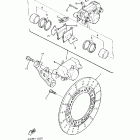 FZR600R Задний суппорт тормозной