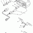 TDM 850E Фонарь задний