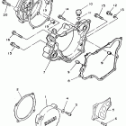 YZ 125 Крышка картера двигателя