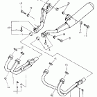 XJ 600S Выхлопная система