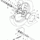 WR 500Z Заднее колесо