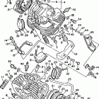 VIRAGO 535-XV535EC/XV535E Головка цилиндра
