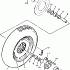 VMX12EC/VMX12E Заднее колесо