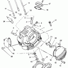 XT 225 Головка цилиндра