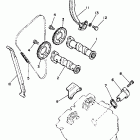 XT 350 Цепь механизма газораспределения