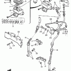 XVZ 1300 Передний торм. цилиндр 1