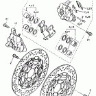 VMX 1200 Передний тормозной суппорт