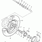 XVZ 1300 Заднее колесо