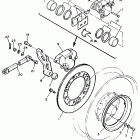 VMX 1200 Задний суппорт тормозной