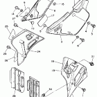 WR 250 Боковая панель