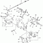 TW 200E Подножки