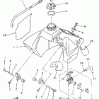YZ 80 Топливный бак