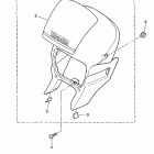 XT 600E Обтекатель 1