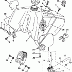 WR500ZD Топливный бак