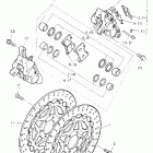 FZR 1000 Передний тормозной суппорт