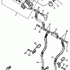 XV 1000 Главный тормозной цилиндр,передний