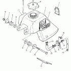 PW 50 Топливный бак