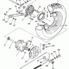 YSR 50 Заднее колесо