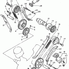 Virago 750 Цепь механизма газораспределения