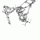 XT 600E Рама (только шт. Калифорния)