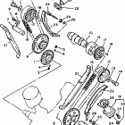 XV1100D/XV1100DC Цепь механизма газораспределения