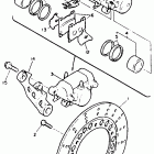 FZR 600RD Задний суппорт тормозной