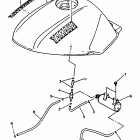XJ 600S Топливный бак  (только шт. Калифорния)