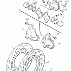 XVZ 1300 Передний тормозной суппорт