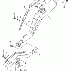 XT 225 Выхлопная система