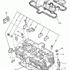 FJ1200 Головка цилиндра
