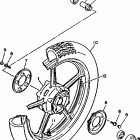 XV1100D/XV1100DC Переднее колесо