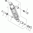 XT 600E Задняя подвеска