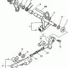 XV750DC/XV750D Вал переключения
