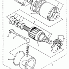 XJ 600S Стартер электрический