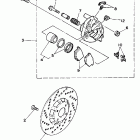 YSR 50 Передний тормозной суппорт