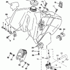 WR 500Z Топливный бак