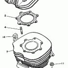 WR 500Z Цилиндр
