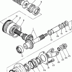 XV750DC/XV750D Промежуточный ведущий вал