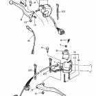 XT 600E Рулевые переключатели