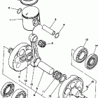 WR500ZD Коленчатый вал и Поршень
